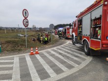 Kolejny wypadek w Moczydłach koło Raczek. Jeden z kierowców trafił do szpitala [zdjęcia]