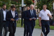 Wybory prezydenckie. Jarosław Gowin popiera Andrzeja Dudę [zdjęcia]