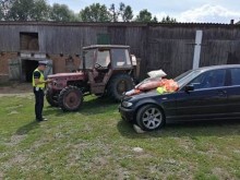 Zmarła młoda kobieta przygnieciona przez samochód w Andrzejewie