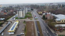 Osiedle Północ. Gotowa ulica Szczęsnowicza i droga przy przyszłym centrum handlowym [zdjęcia]