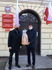 Sejny.  Pozdrowienia Szefa Konsulatu Litwy z okazji Święta 11 Listopada