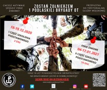 Wojska Obrony Terytorialnej zapraszają. Możesz wykorzystać przerwę świąteczną i ferie