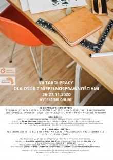 VII Targi Pracy dla osób z niepełnosprawnościami- online 