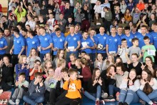 Wigry Suwałki zaprezentowały drużynę w usportowionej Szkole Podstawowej nr 11 [wideo i zdjęcia]