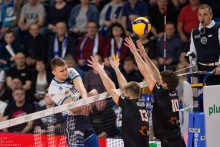PlusLiga: Podział punktów w Bydgoszczy, Ślepsk Malow Suwałki spadł na 11. miejsce [zdjęcia]