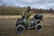 Nowoczesne quady na straży granicy polsko-rosyjskiej [wideo, zdjęcia]