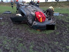 Wypadek w Kolnicy. Nie żyje kierująca Passatem