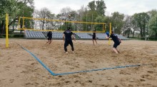 PlusLiga. Ślepsk Malow Suwałki trenuje na piasku [zdjęcia]