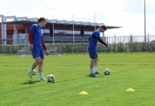 Wigry Suwałki. Drużyna trenuje, pierwsze badania obcokrajowców