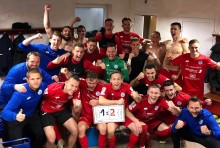 Bytovia Bytów – Wigry Suwałki 1:2. Biało-Niebiescy znów świętują! Oby tak do czerwca 