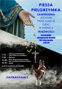 Piesza pielgrzymka z Suwałk do Gawrych Rudy