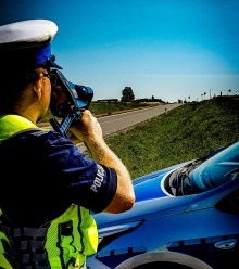 Ryżówka. Przekroczył dopuszczalną prędkość o 65 km/h