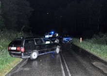 Wypadek koło Jurkiszek. Ranne zostały dwie kobiety