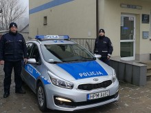 Gmina Przerośl. Policjanci uratowali starszego mężczyznę