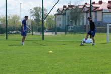 Wigry Suwałki. Pierwsze treningi i sprawdzanie wagi, obcokrajowcy w kwarantannie [zdjęcia]