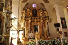 Bazylika sejneńska. Zabytkowy ołtarz jak nowy