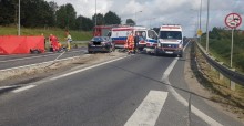 Wypadek na obwodnicy Olecka. Nie żyją cztery osoby [zdjęcia]