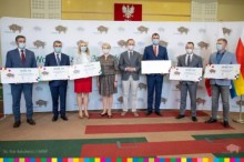 Fundusz Wsparcia Gmin i Powiatów. Czeki dla Szypliszk, Puńska, Krasnopola i Gib [zdjęcia]