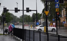 Wjazd z Kościuszki w ul. Sikorskiego zamknięty do środy. Tydzień to za mało