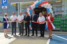 W Rudnikach koło Raczek odbyło się oficjalne otwarcie stacji paliw Lotosu [zdjęcia]