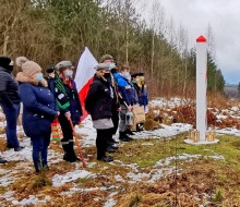 Druhowie ZHP z Suwałk, Rutki-Tartak i Słobódki przekazali Betlejemskie Światło Pokoju
