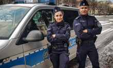 Augustów. Policjanci pomogli nieprzytomnemu mężczyźnie