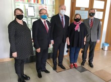 Konsul Litwy w Sejnach z wizytą u prezydenta Suwałk. Rozmowy o Litewskim Centrum Edukacji i Kultury 