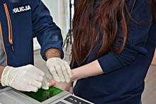 Policyjny pies doprowadził do złodziejki zabawek