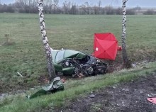 Śmiertelny wypadek w Horodniance na trasie Augustów-Białystok