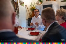 Premier Mateusz Morawiecki z Polskim Ładem w Podlaskiem [zdjęcia]