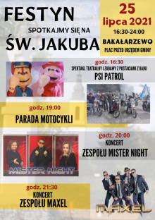 Festyn Spotkajmy się na św. Jakuba w Bakałarzewie
