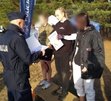 Uczennica z Sejn wygrała V Bieg Niepodległości. Brało w nim udział prawie 500 osób