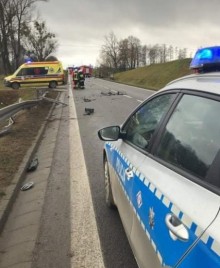 Śmiertelny wypadek w Bargłowie Dwornym