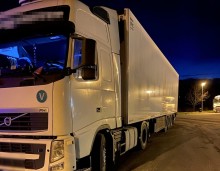 Rutka - Tartak. Rosjanin z naczepą skradzioną w Holandii 