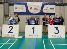 Badminton: Złoto i dwa razy brąz dla SKB w Pucharze Polski w grach podwójnych