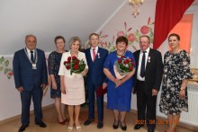 Dwie pary z gminy Wiżajny świętowały Złoty Gody [zdjęcia]