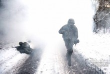 Zimowa przysięga podlaskich Terytorialsów