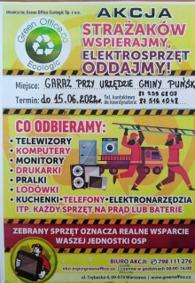 Gmina Puńsk. Trwa zbiórka elektronarzędzi