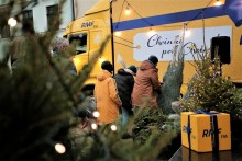 Darmowe choinki, bombki i karaoke w Suwałkach. W środę świąteczny konwój RMF FM