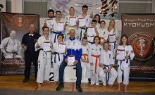 Karate kyokushin. Kacper Kluczyński i Mikołaj Jaśko zwycięzcami turnieju w Giżycku  [zdjęcia]