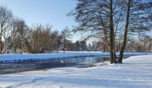 W nocy temperatura ma spaść do -16°C. Czarna Hańcza zapewne zamarznie