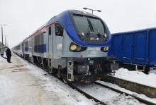 Pociąg Kraków – Wilno przyjechał do Suwałk punktualnie, wyprzedził Brygidę [zdjęcia]