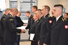 Suwalscy strażacy wyróżnieni za uratowanie życia kobiecie, która upadła na chodnik [zdjęcia]