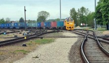 Coraz większy ruch na stacji w Trakiszkach. Pociągi towarowe na Ukrainę, do Niemiec, a nawet Włoch