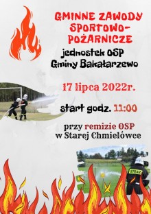 Gmina Bakałarzewo. W niedzielę odbędą się zawody pożarnicze