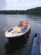 Augustowscy policjanci pomogli dwóm kobietom z dziećmi na jeziorze Necko
