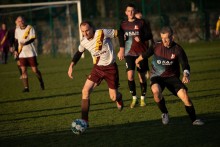 A klasa. W meczu na szczycie Polonia Raczki zremisowała z Biebrzą Goniądz [zdjęcia]