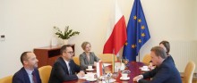 Rozmowy o współpracy transgranicznej w ramach programu Interreg Litwa-Polska