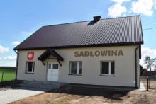 Mieszkańcy wsi Sadłowina mogą spotykać się w wyremontowanej świetlicy [zdjęcia]