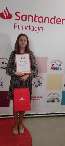 Julia Markowska stypendystką fundacji Santander